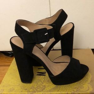 MIX No6 black heels  size 9.5